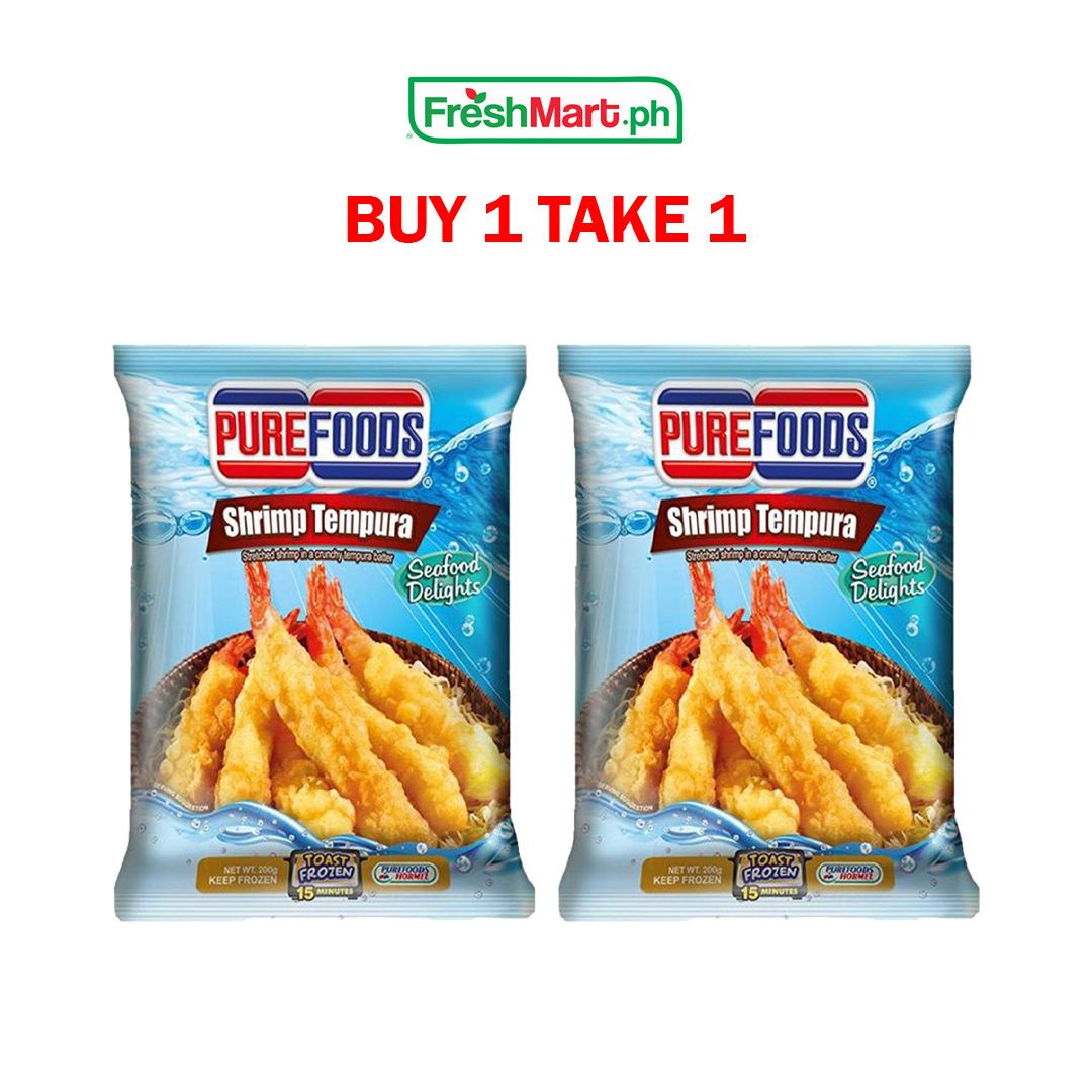 BUY 1 TAKE 1 Purefoods Shrimp Tempura 200g Fresh Mart