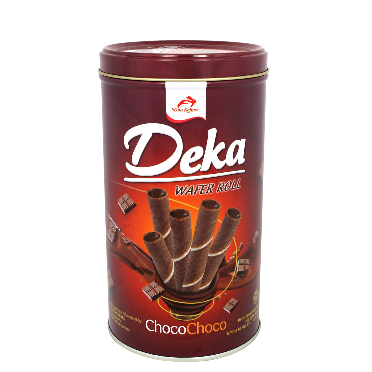 Deka Wafer Roll Choco Choco Tin Can Fresh Mart