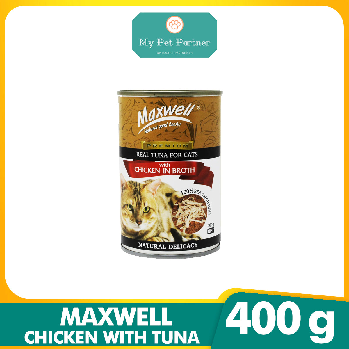 MAXWELL CANNED CAT FOOD TUNA WITH CHICKEN IN BROTH Fresh Mart