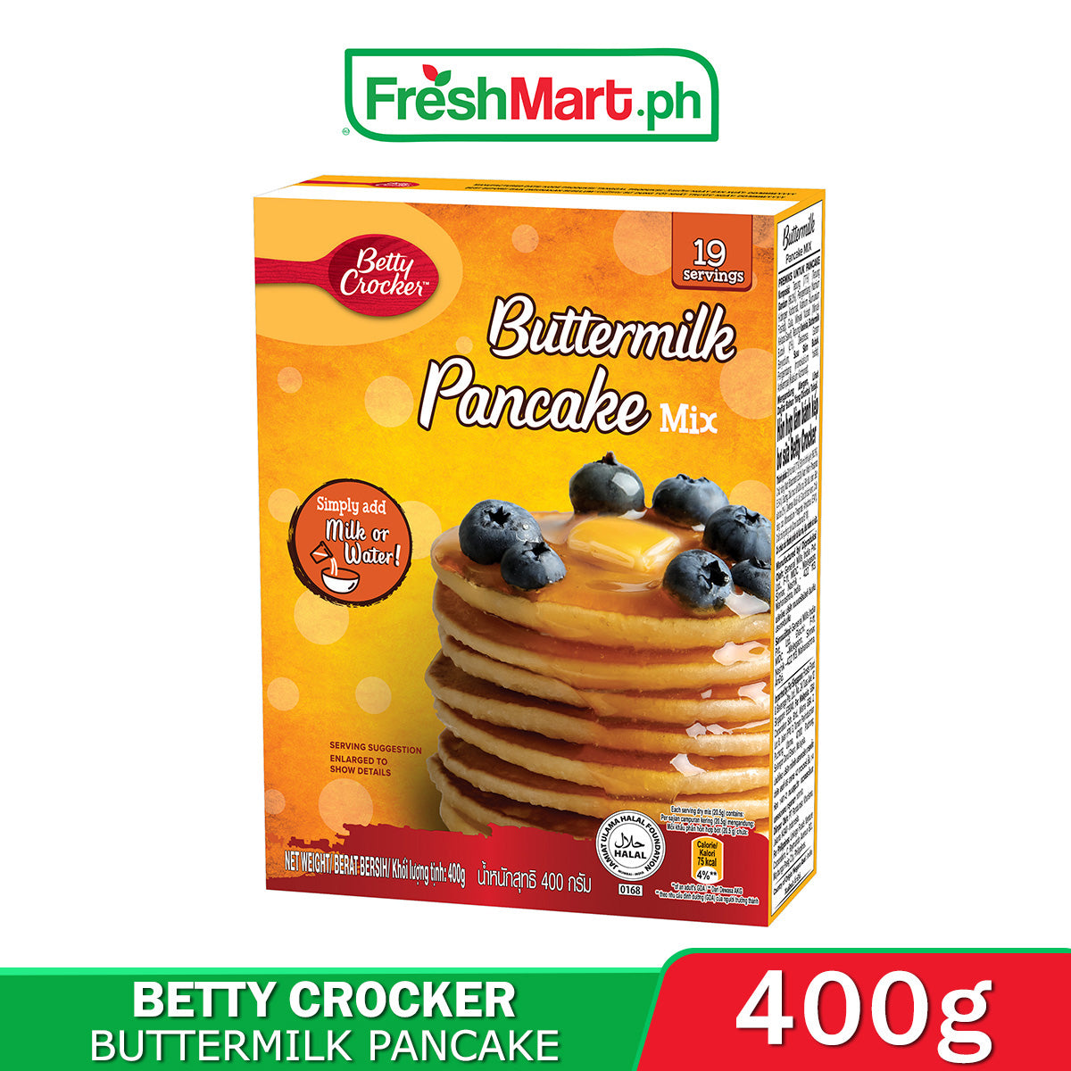 Betty Crocker Buttermilk Pancake Mix 400g Fresh Mart