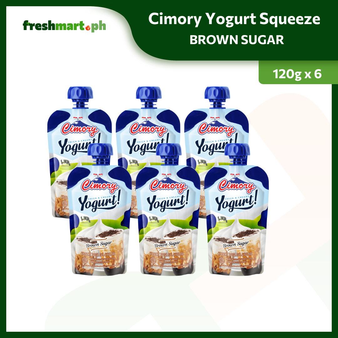 Cimory Squeeze Yogurt 120g - Pack of 6s