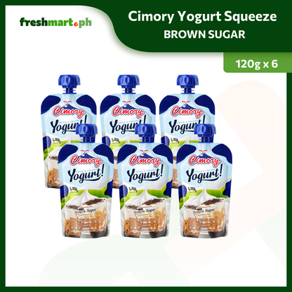 Cimory Squeeze Yogurt 120g - Pack of 6s
