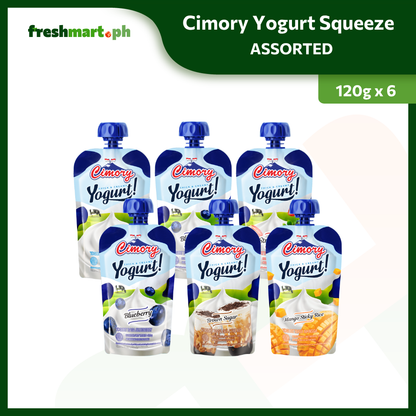 Cimory Squeeze Yogurt 120g - Pack of 6s