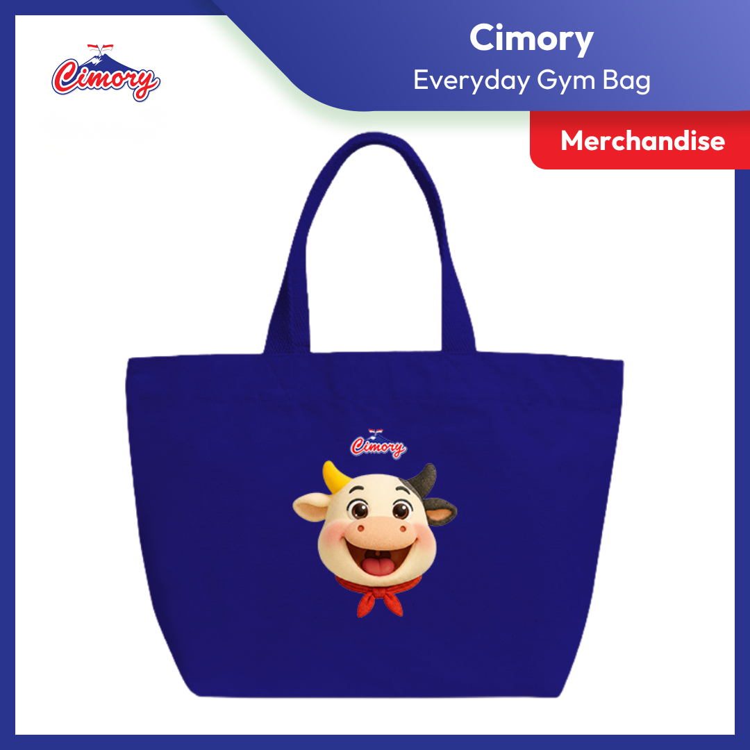 [LIMITED EDITION] Cimory Everyday Gym Bag Blue with Mooci