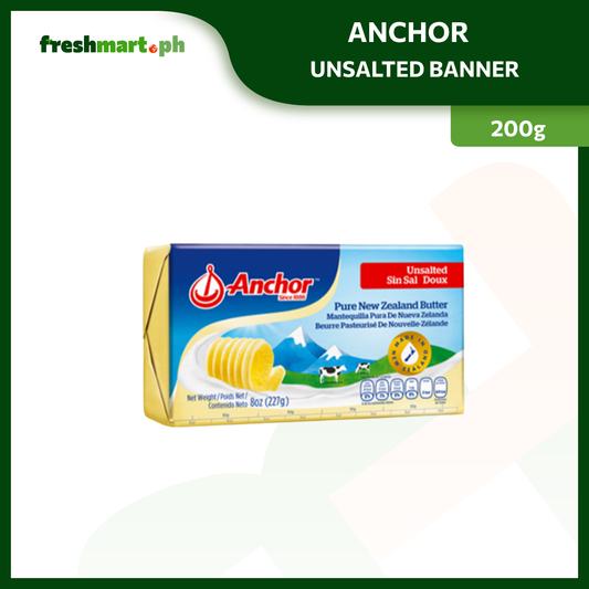 ANCHOR Unsalted Butter 200g