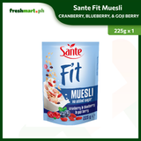 Sante Fit Muesli No Added Sugar 225g