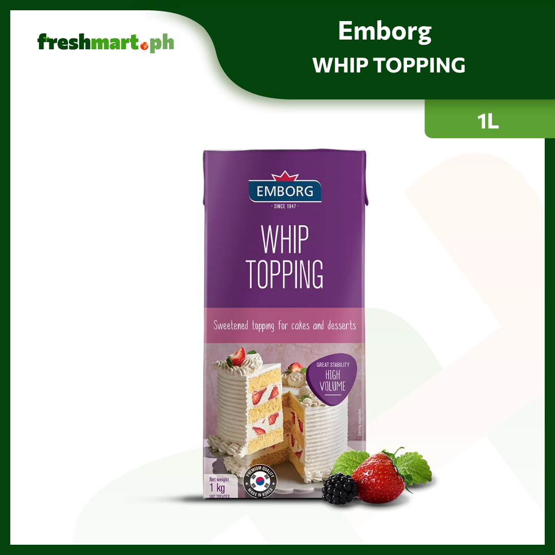 Emborg Whip Topping 1kg
