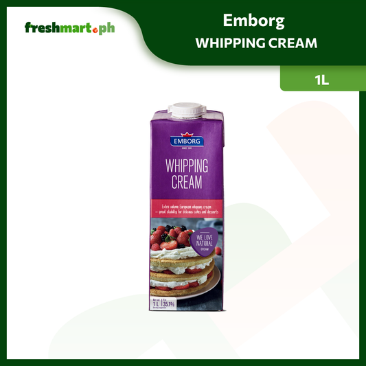 Emborg UHT Whipping Cream 1L