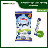 Cimory Yogurt Stickpack Polybags 40g x 4 x 25 (Pack of 100)