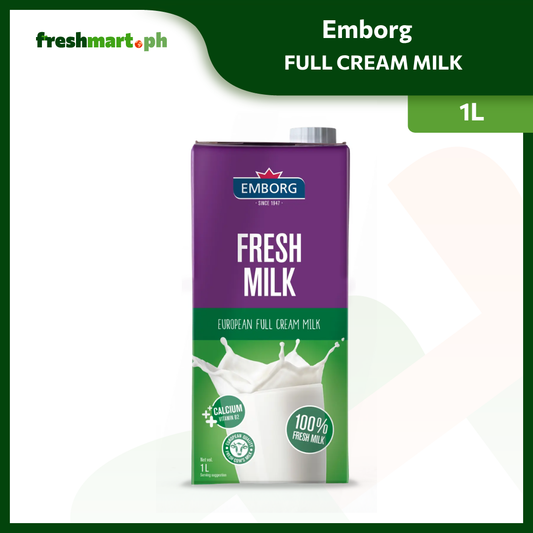 Emborg UHT Full Cream Milk 1L