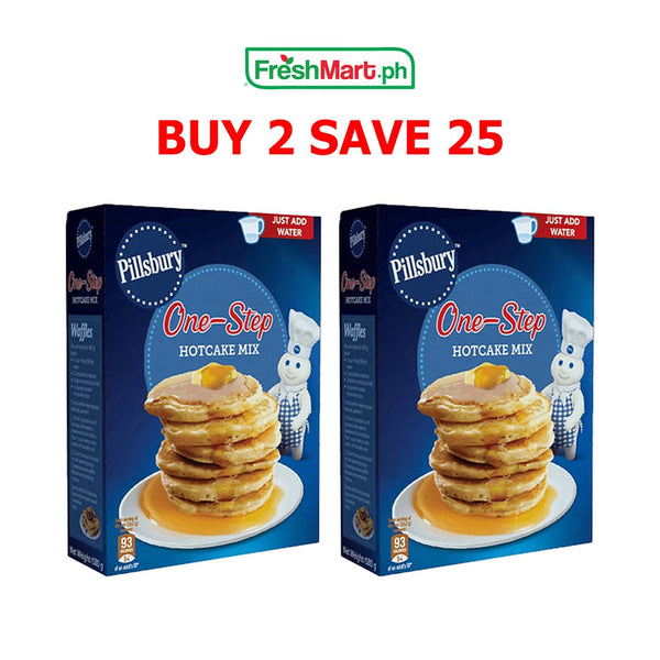 Buy 2 Save 25 Pillsbury One-Step Hot Cake Mix 480g
