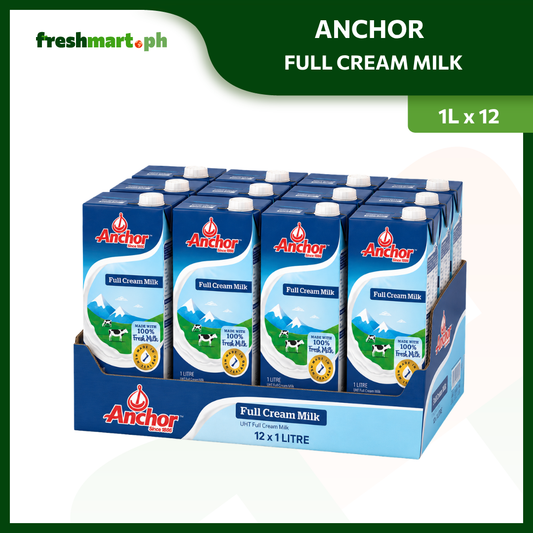 Anchor UHT Milk 1L (Case of 12)
