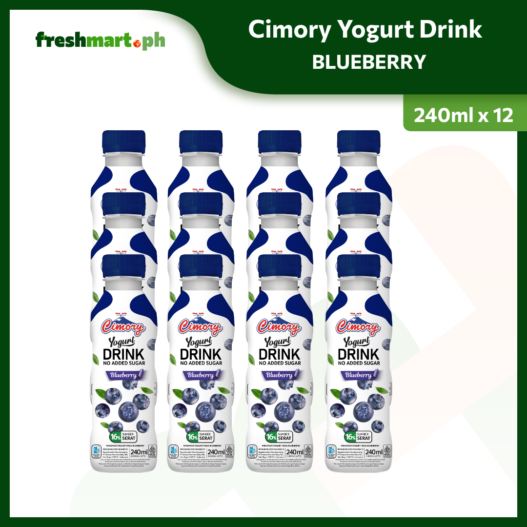 Cimory Yogurt Drink No Added Sugar 240ml - Pack of 12