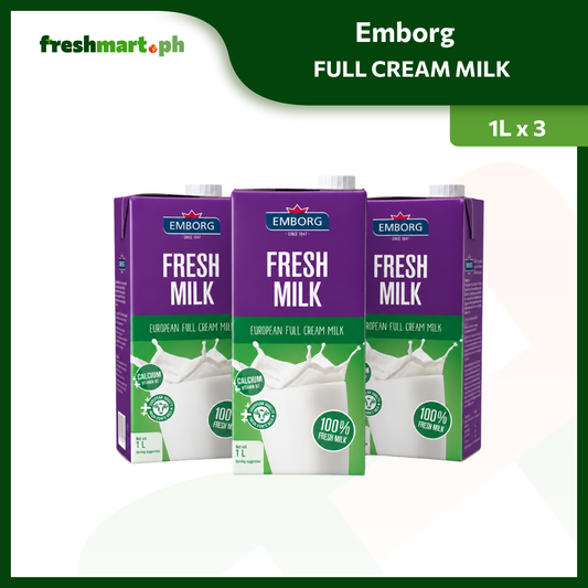 Emborg UHT Milk 1L (Set of 3)