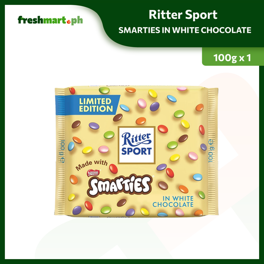 Ritter Sport Smarties in White Chocolate 100g