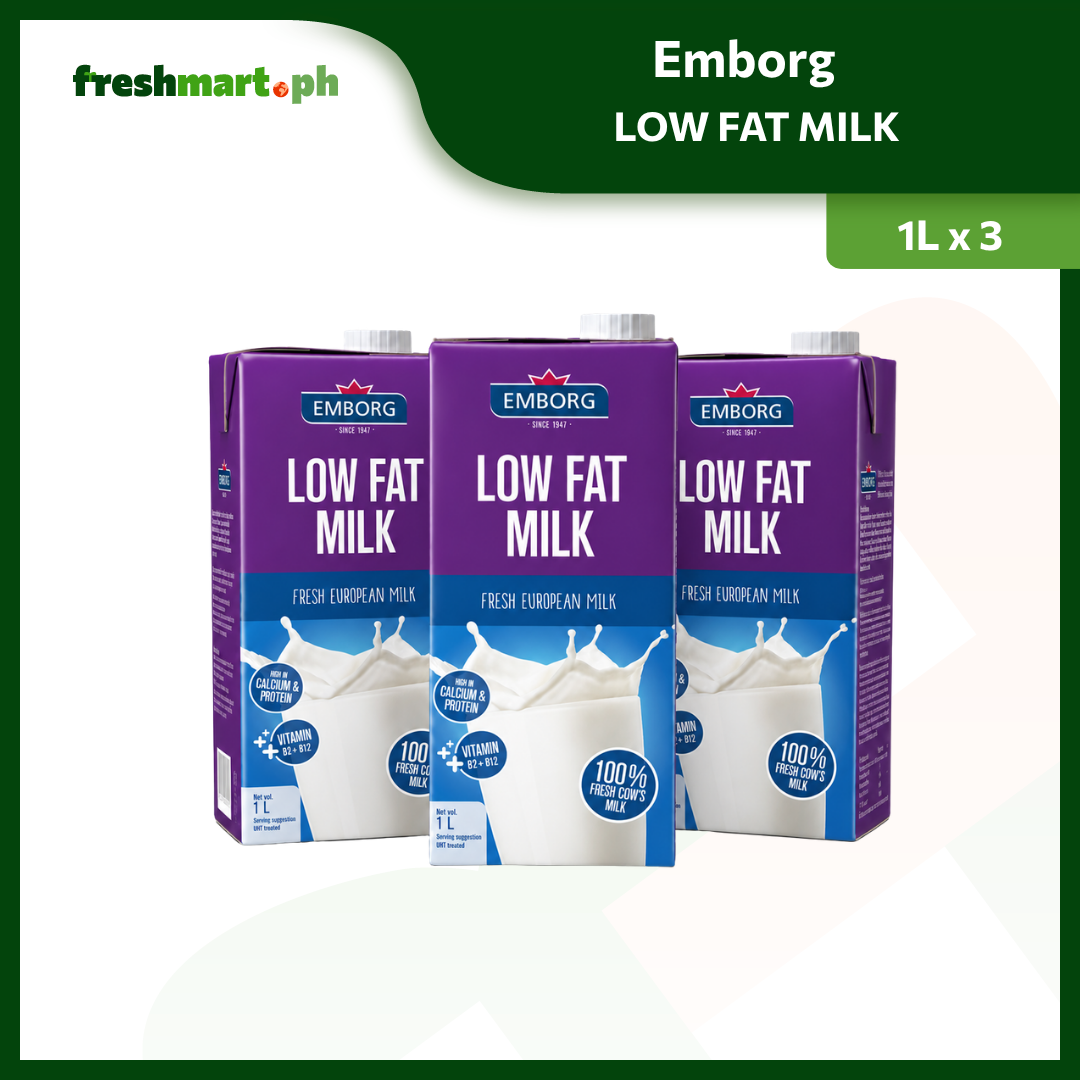 Emborg UHT Milk 1L (Set of 3)