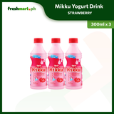 MIKKU Yogurt Drink Strawberry 300mL