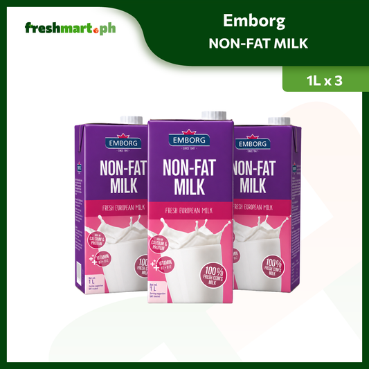 Emborg UHT Milk 1L (Set of 3)