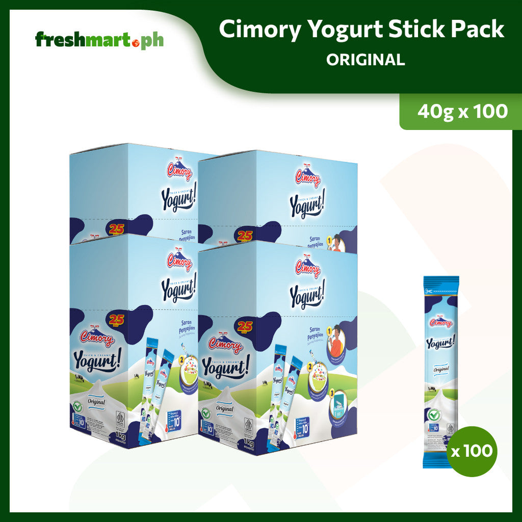 [NEW FLAVOR] Cimory Yogurt Stick Pack 40g - Original