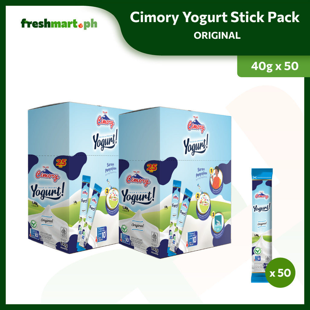 [NEW FLAVOR] Cimory Yogurt Stick Pack 40g - Original