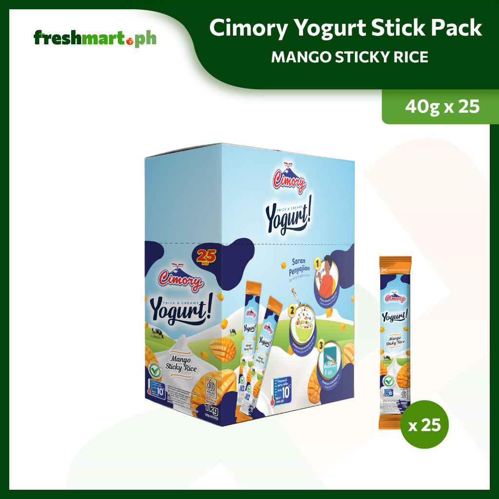 [NEW FLAVOR] Cimory Yogurt Stick Pack 40g - Mango Sticky Rice