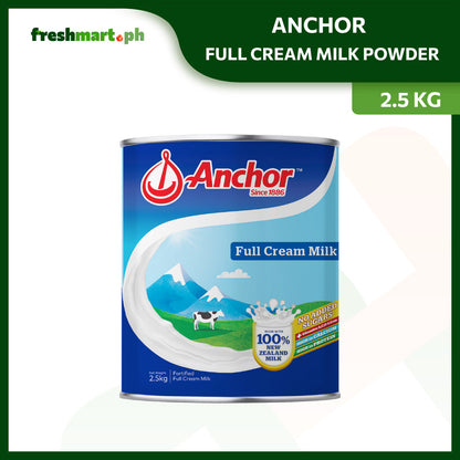 [NEW] ANCHOR FULL CREAM MILK POWDER (2.5KG) – Value Size Milk Powder for Home and Business