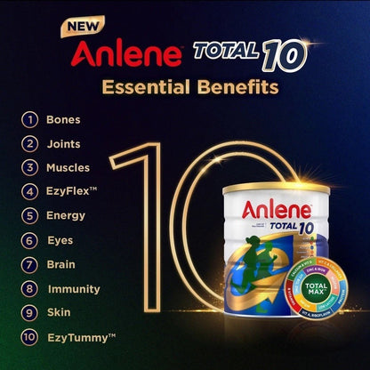 [PROMO] ANLENE Total Plus Milk Powder 800g + 400g Bundle (1.2KG) – Adult Milk Powder for Bone Health