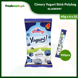 Cimory Yogurt Stickpack Polybags 40g x 4 x 25 (Pack of 100)