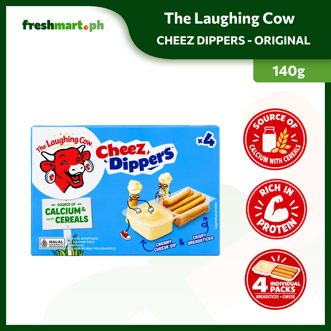 [NEW] The Laughing Cow Cheez Dippers Original 140g