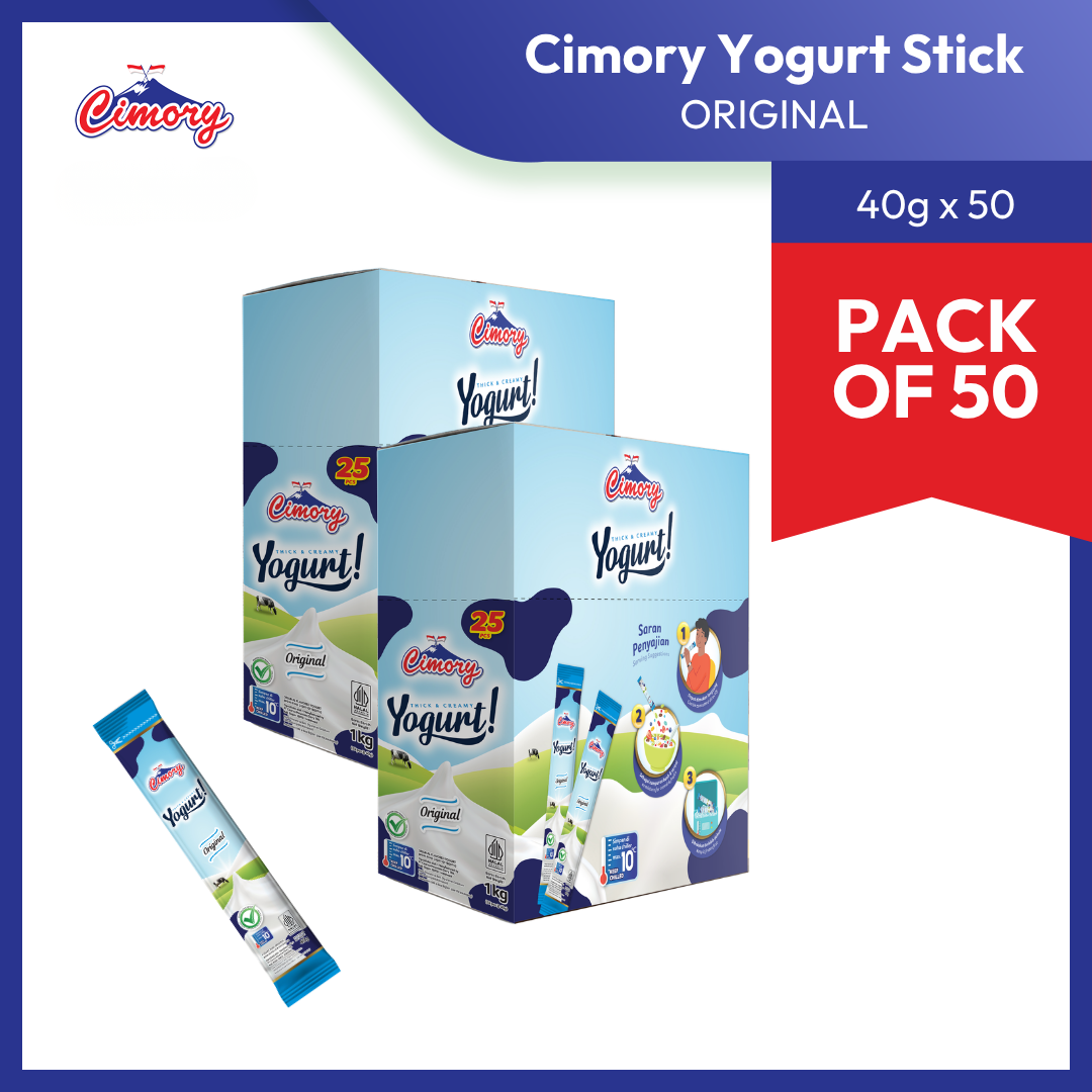 Cimory Yogurt Stick 40g - Kids Yogurt Snack (Pack of 50)