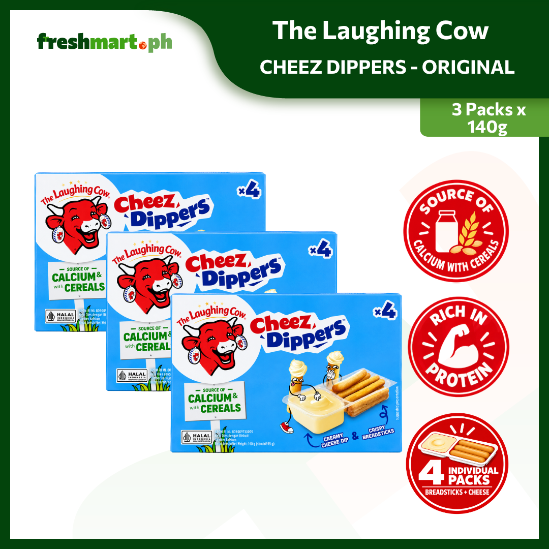 [NEW] The Laughing Cow Cheez Dippers Original 140g