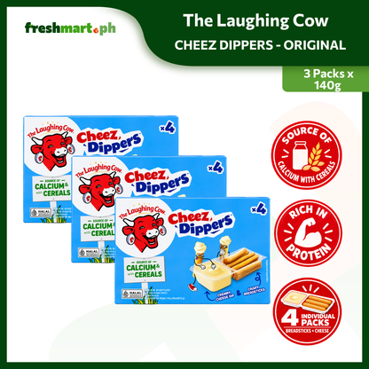 [NEW] The Laughing Cow Cheez Dippers Original 140g