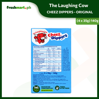 [NEW] The Laughing Cow Cheez Dippers Original 140g