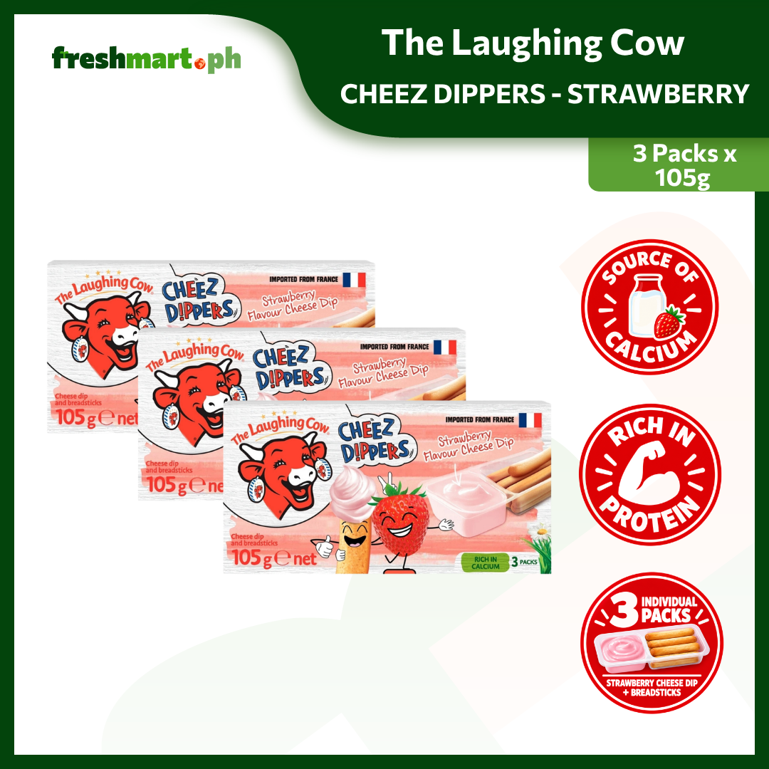 [NEW] The Laughing Cow Cheez Dippers 105g