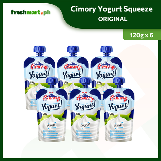 Cimory Squeeze Yogurt 120g - Pack of 6s