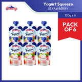 Cimory Squeeze Yogurt 120g - Pack of 6s