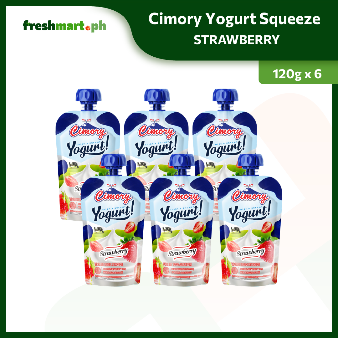 Cimory Squeeze Yogurt 120g - Pack of 6s