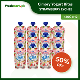 [50% OFF] Cimory Yogurt Squeeze Bites with Nata de Coco 120g - Pack of 12 (August 03, 2026)