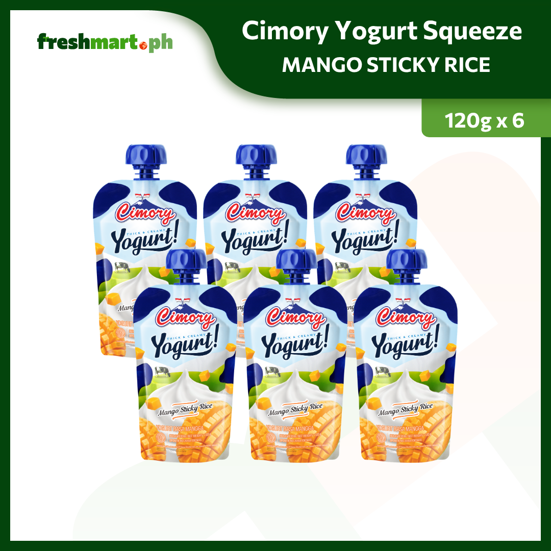 Cimory Squeeze Yogurt 120g - Pack of 6s