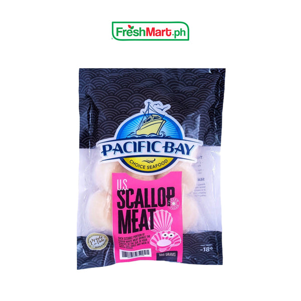 Pacific Bay Scallop Meat US 500g