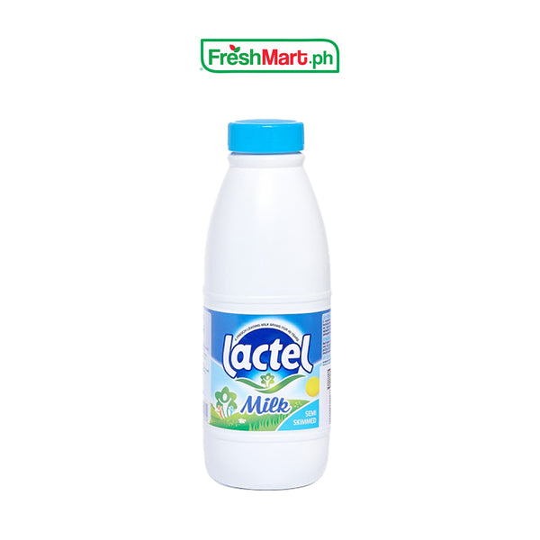 Lactel Semi Skimmed Milk Bottle 1L