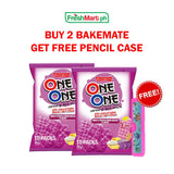 BUY 2 Get FREE PENCIL CASE - Bakemate One-One Japanese Rice Cracker Snacks 56g