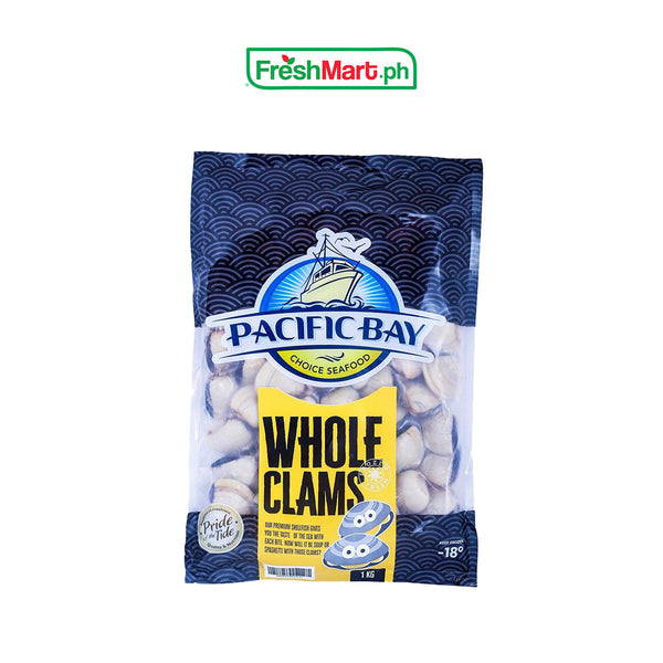 Pacific Bay Whole Clam 500g