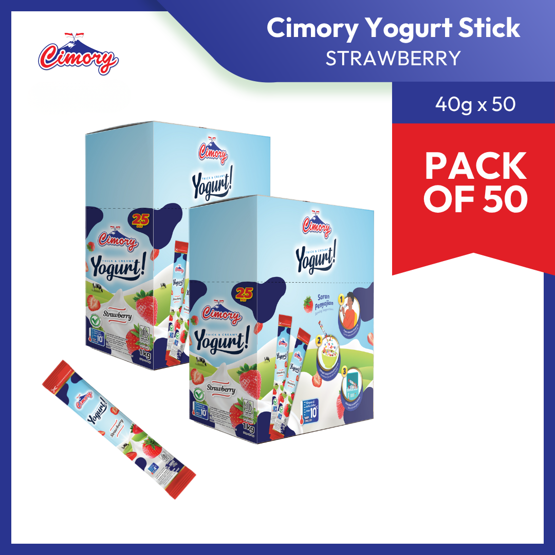 Cimory Yogurt Stick 40g - Kids Yogurt Snack (Pack of 50)