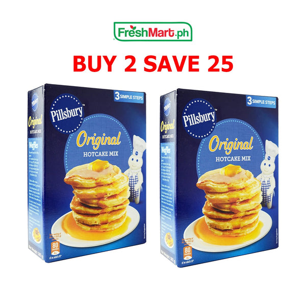 Buy 2 Save 25 Pillsbury Original Hot Cake Mix 480g – Fresh Mart