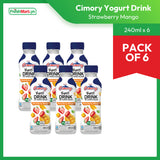 Cimory Yogurt Drink No Added Sugar 240ml - Pack of 6