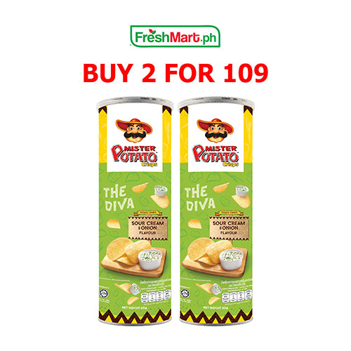 Promo: Mister Potato Crisps Sour Cream 85g - 2 for P109