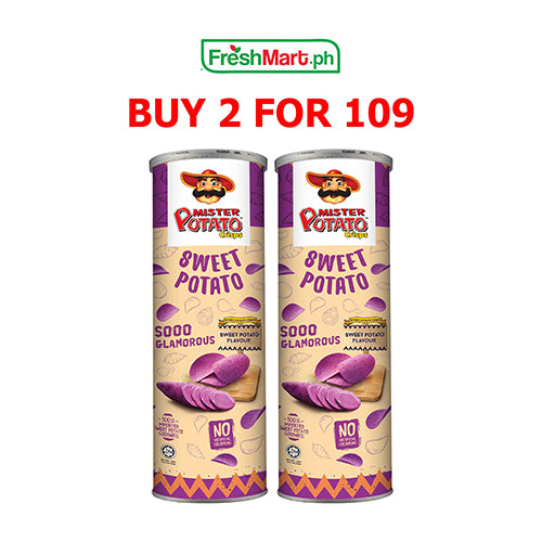 Promo: Mister Potato Crisps Sweet Potato 85g - 2 for P109