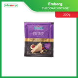 Emborg Vintage Cheddar Portion 200g