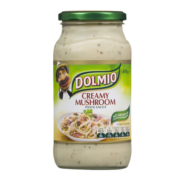 Dolmio Pasta Sauce Creamy Mushroom 490g
